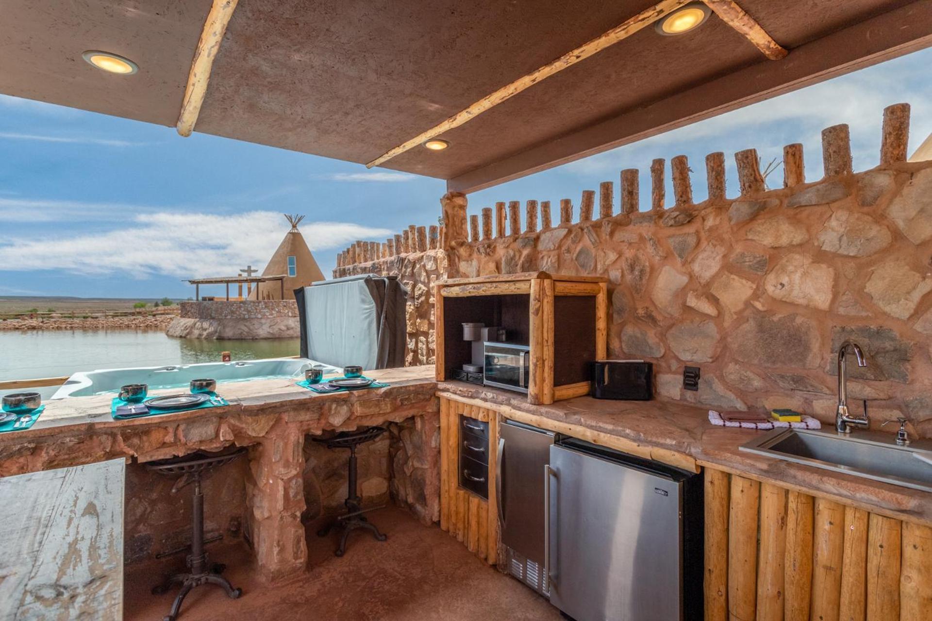 Zion White Bison Glamping & Rv Resort Virgin Exterior foto